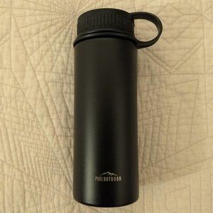 Pure Outdoor by Monoprice Vacuum Sealed 18 oz Stainless Steel Water Bottle